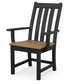 Vineyard Dining Side and Arm Chair Two Tone
