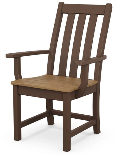 Vineyard Dining Side and Arm Chair Two Tone