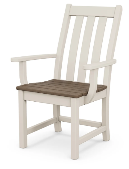 Vineyard Dining Side and Arm Chair Two Tone