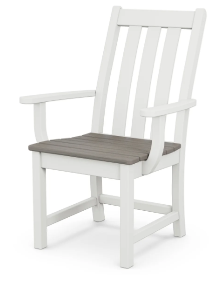 Vineyard Dining Side and Arm Chair Two Tone