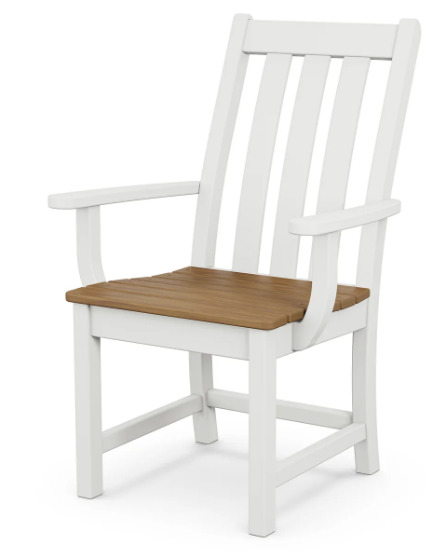 Vineyard Dining Side and Arm Chair Two Tone