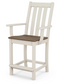 Vineyard Counter Side and Arm Chair Two Tone