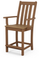 Vineyard Counter Side and Arm Chair Two Tone