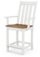 Vineyard Counter Side and Arm Chair Two Tone