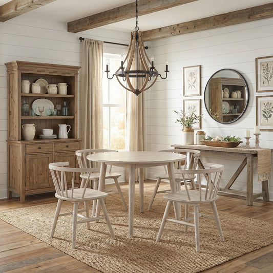 Willow 5pc 42" Round Dining Set