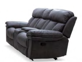 XW9597 Rocking Reclining Loveseat With Console