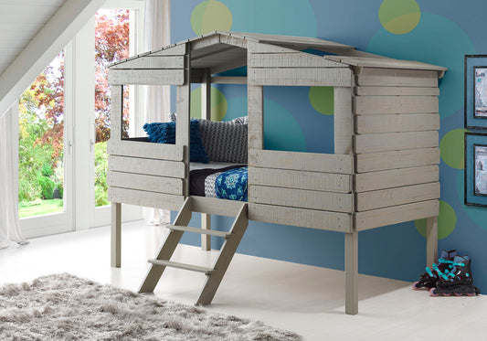 Donco Twin Tree House Loft Bed
