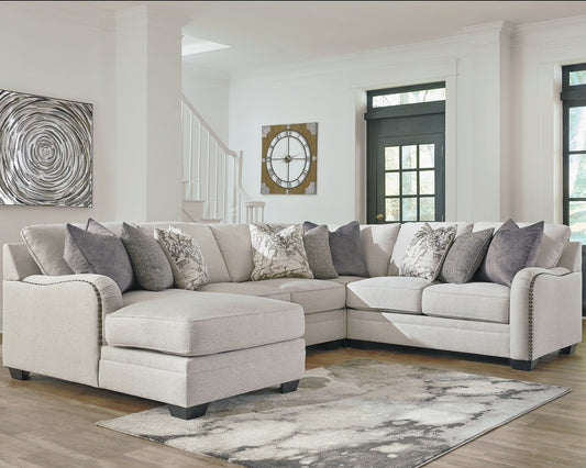 Dellara 4-Piece Sectional with Chaise