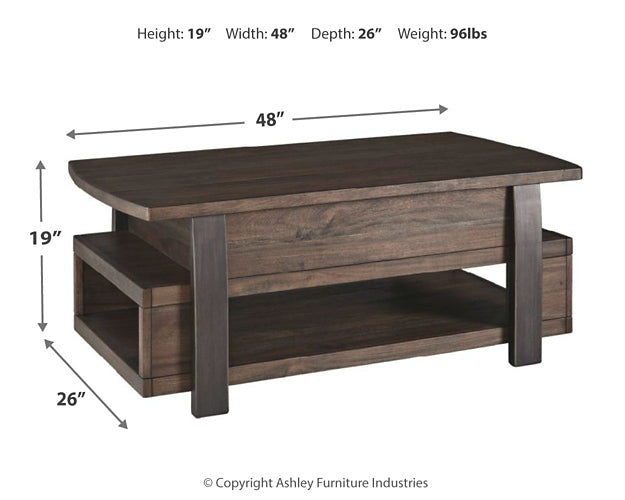 Ashley Express - Vailbry Lift Top Cocktail Table